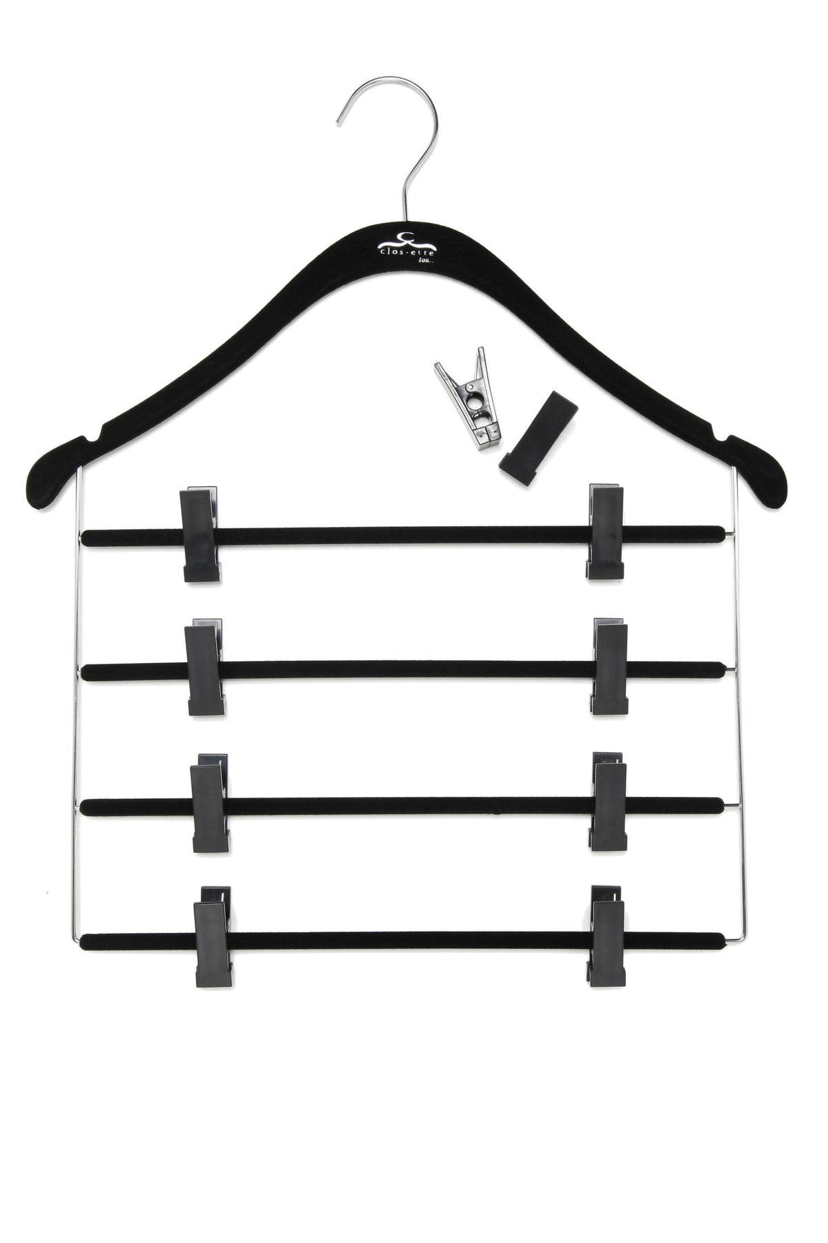 pant hangers with clips